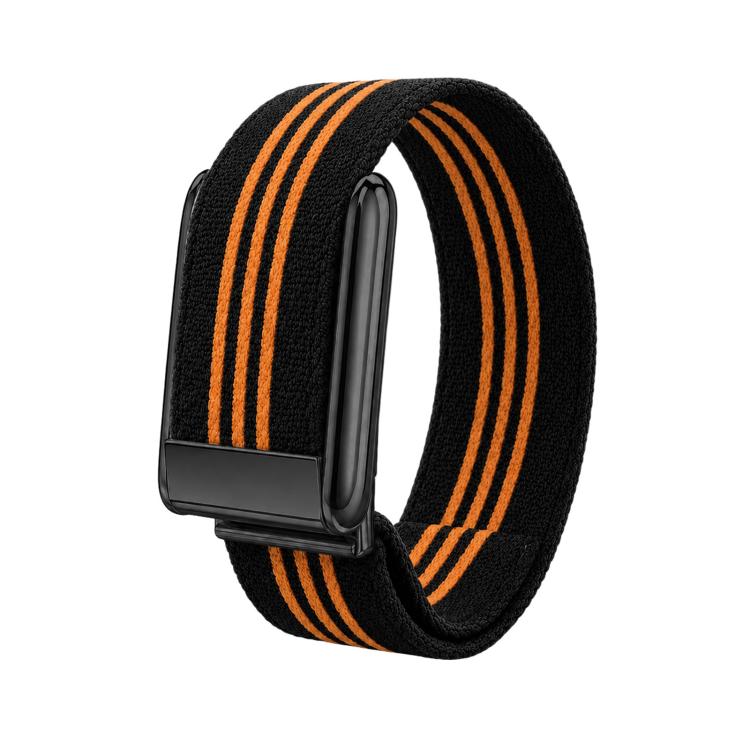Three-Stripe Woven Nylon Watch Band, For WHOOP 5.0 Electrocardiogram, For WHOOP 5.0 Regular