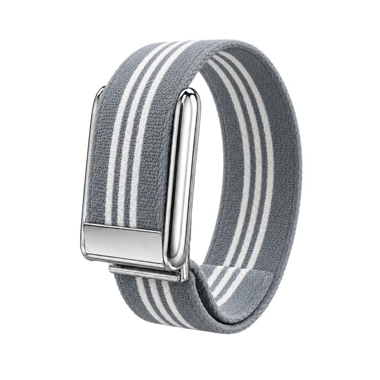 Three-Stripe Woven Nylon Watch Band, For WHOOP 5.0 Electrocardiogram, For WHOOP 5.0 Regular