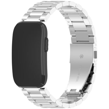 Three Beads Folding Buckle Stainless Steel Watch Band, For Garmin CIRQA Smart Band