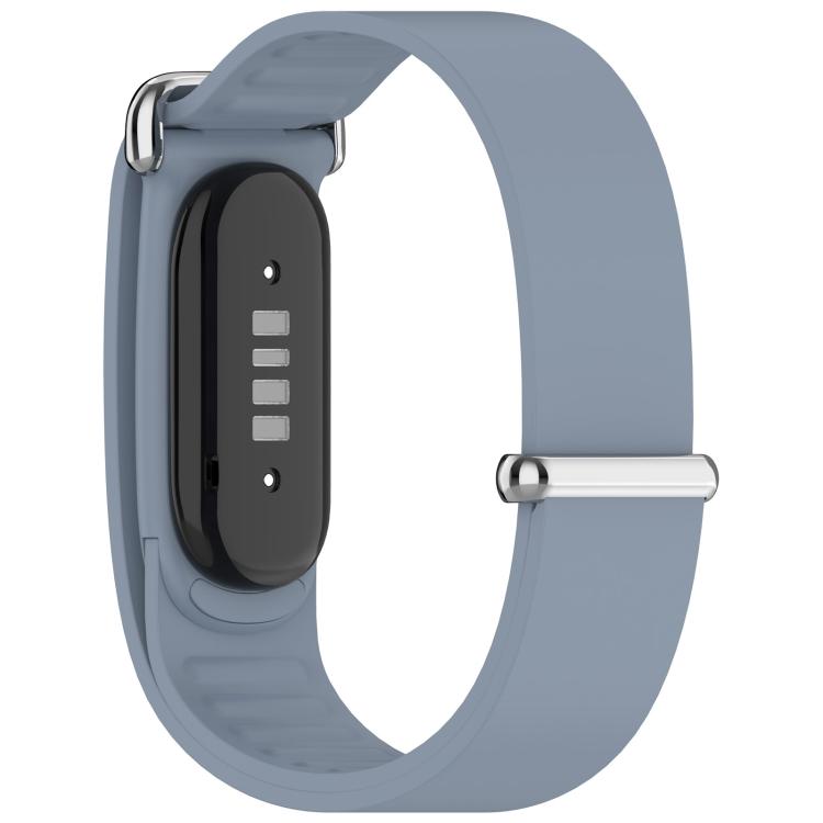 Metal Buckle Wave Texture Silicone Watch Band, For Google Fitbit Air