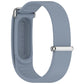 Metal Buckle Wave Texture Silicone Watch Band, For Google Fitbit Air