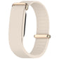 Metal Buckle Wave Texture Silicone Watch Band, For Google Fitbit Air