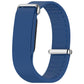 Metal Buckle Wave Texture Silicone Watch Band, For Google Fitbit Air