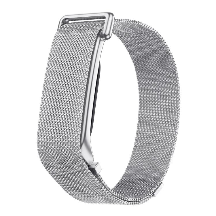 Metal Case Integrated Milanese Magnetic Stainless Steel Watch Band, For Google Fitbit Air