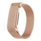 Metal Case Integrated Milanese Magnetic Stainless Steel Watch Band, For Google Fitbit Air