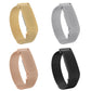 Metal Case Integrated Milanese Magnetic Stainless Steel Watch Band, For Google Fitbit Air