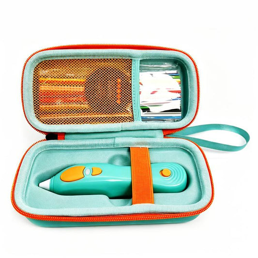 For 3Doodler Start+ Essentials 2024 / 2023 3D Printing Pen Portable Hard Storage Bag, For 3Doodler Start+ Essentials 2024 / 2023 (Teal)