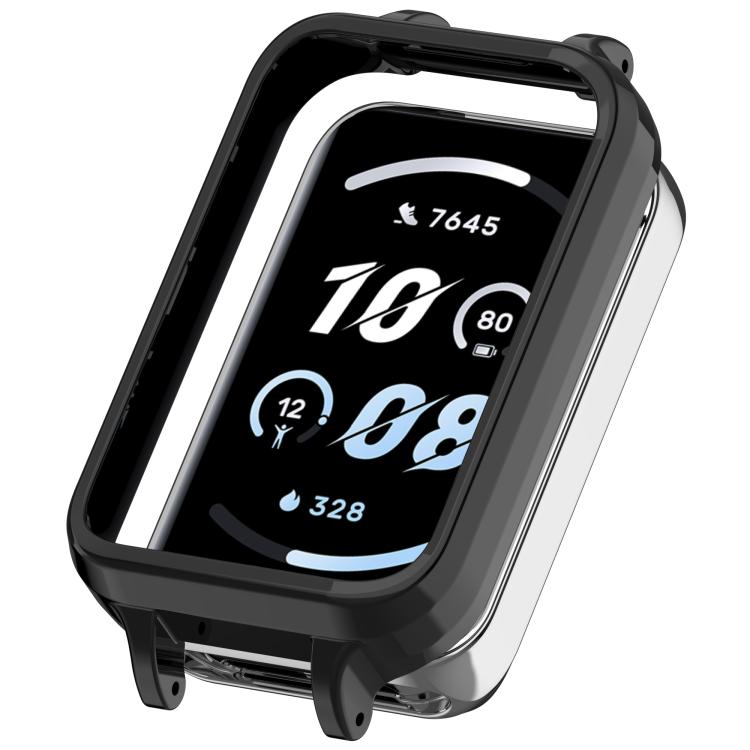 Spring Bar Design Half Coverage Hollow PC Watch Case, For Honor Band 11