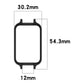 Spring Bar Design Half Coverage Hollow PC Watch Case, For Honor Band 11
