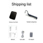 UV eyelash curing lamp kit with wireless foot pedal, USB cable, and 5V adapter