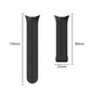 Folding Magnetic Clasp Silicone Watch Band, For Google Pixel Watch 5 / 4 / 3 45mm