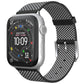 Double-Stitch Knitted Integrated Nylon Watch Band, For Apple Watch 46mm / 49mm / 45mm / 44mm, For Apple Watch 42mm / 41mm / 40mm / 38mm