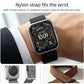 Double-Stitch Knitted Integrated Nylon Watch Band, For Apple Watch 46mm / 49mm / 45mm / 44mm, For Apple Watch 42mm / 41mm / 40mm / 38mm