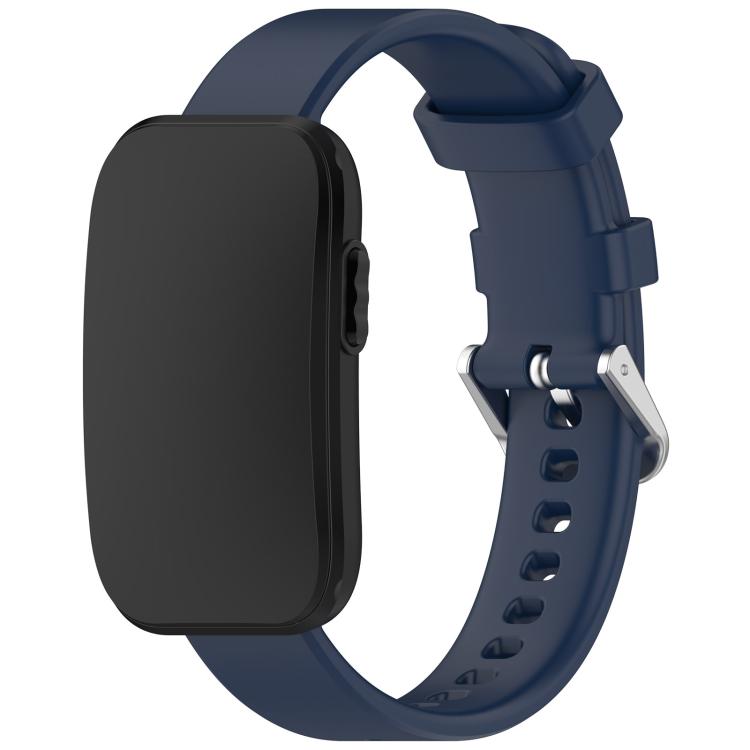 Slim Look Solid Color Silicone Watch Band, For Garmin CIRQA Smart Band