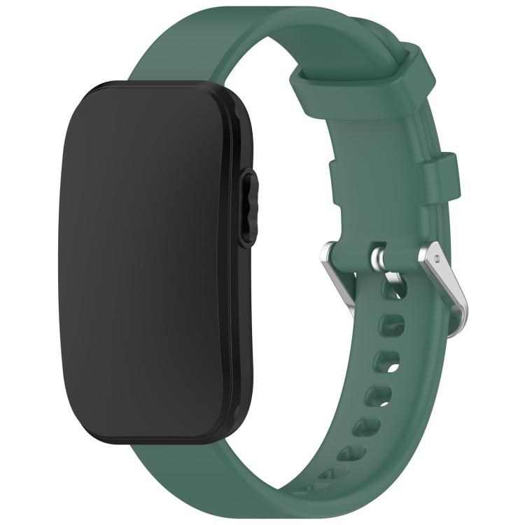 Slim Look Solid Color Silicone Watch Band, For Garmin CIRQA Smart Band