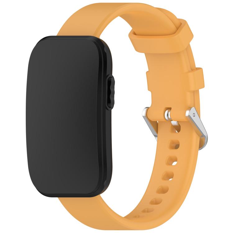 Slim Look Solid Color Silicone Watch Band, For Garmin CIRQA Smart Band