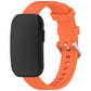 Slim Look Solid Color Silicone Watch Band, For Garmin CIRQA Smart Band