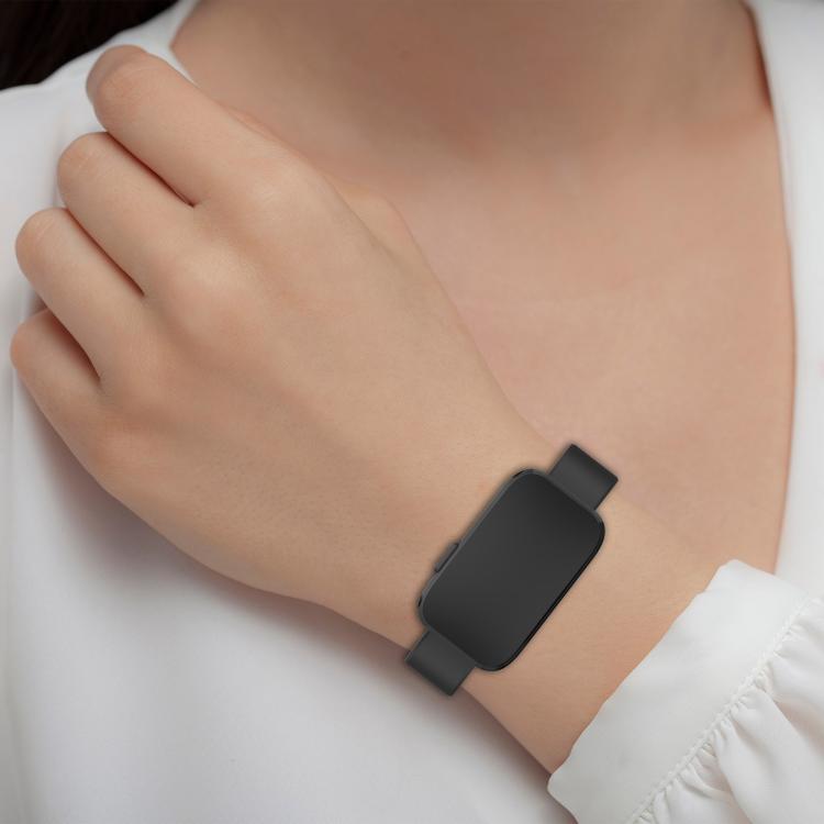 Slim Look Solid Color Silicone Watch Band, For Garmin CIRQA Smart Band