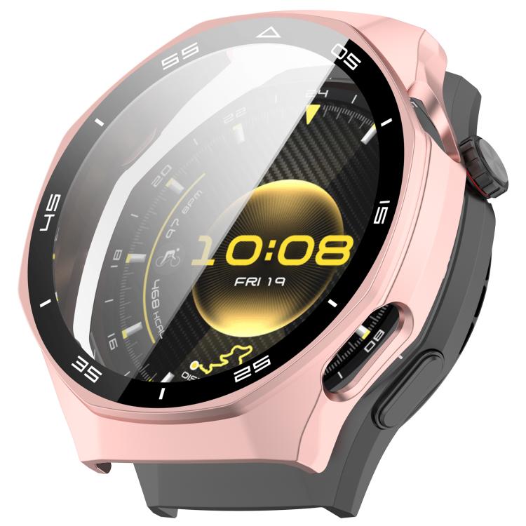 Scale Style Tempered Film Integrated PC Watch Protective Case, For Huawei Watch GT 7 Pro 46mm