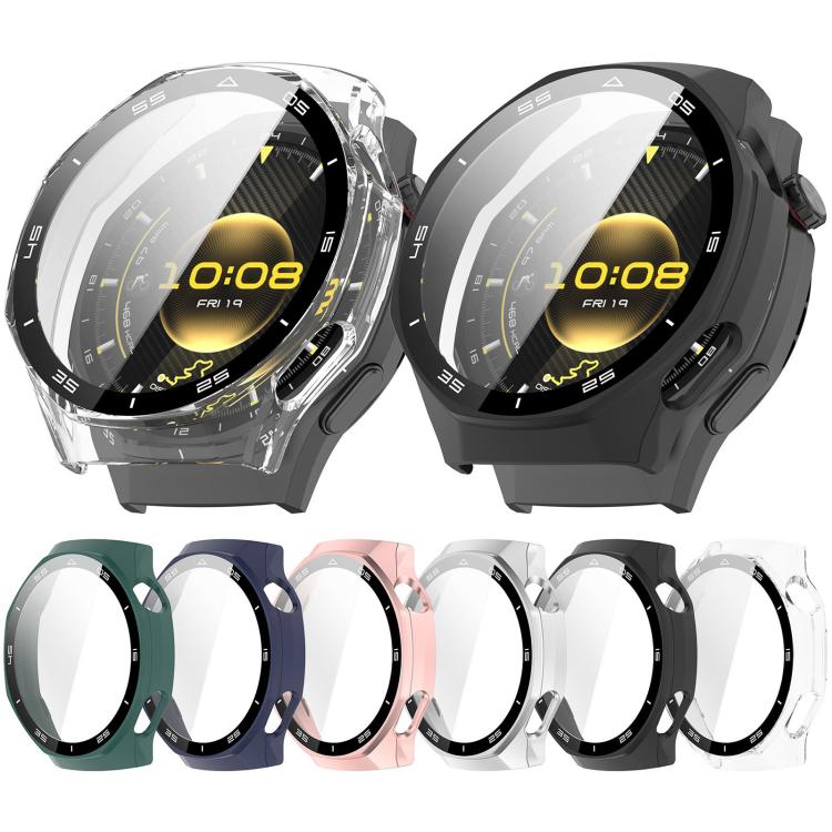 Scale Style Tempered Film Integrated PC Watch Protective Case, For Huawei Watch GT 7 Pro 46mm