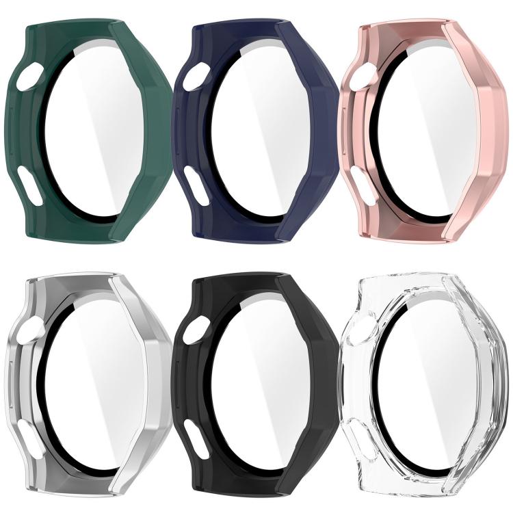 Scale Style Tempered Film Integrated PC Watch Protective Case, For Huawei Watch GT 7 Pro 46mm