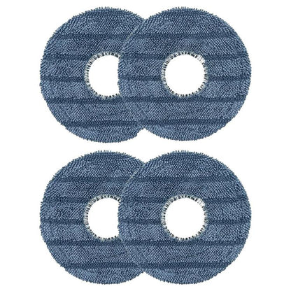 JUNSUNMAY 4 PCS/Pack Washable Mop Pads Replacement for Eufy Robot Vacuum Omni C20