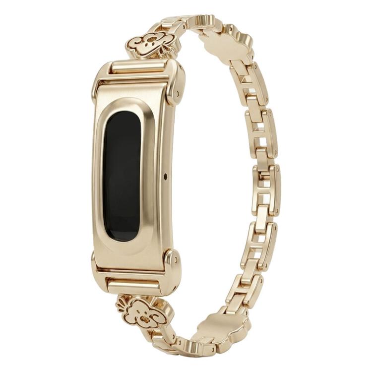 Metal Case Integrated Cats Dogs Design Zinc Alloy Watch Band, For Google Fitbit Air