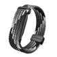 TPU Case Integrated Magnetic Clasp Nylon Braided Loop Watch Band, For Google Fitbit Air