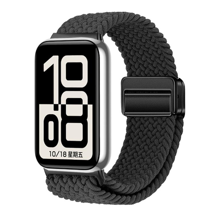 Magnetic Clasp Nylon Braided Loop Watch Band, For Honor Band 11 / Band 11 Pro