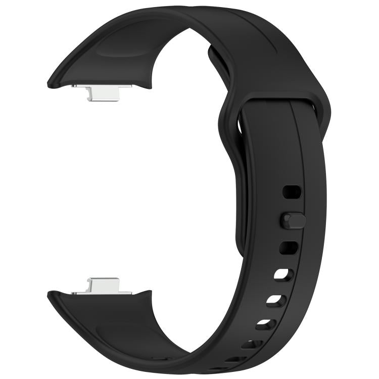 Flat Reverse Buckle Solid Color Silicone Watch Band, For Redmi Watch 6 Active