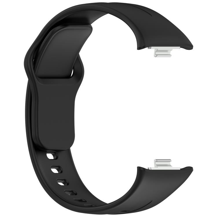 Flat Reverse Buckle Solid Color Silicone Watch Band, For Redmi Watch 6 Active