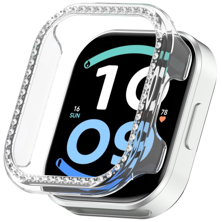 Diamond Half Coverage Hollow PC Watch Protective Case, For Redmi Watch 6 Active