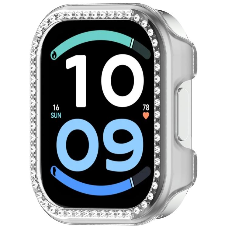 Diamond Half Coverage Hollow PC Watch Protective Case, For Redmi Watch 6 Active