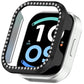 Diamond Half Coverage Hollow PC Watch Protective Case, For Redmi Watch 6 Active