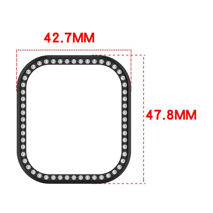 Diamond Half Coverage Hollow PC Watch Protective Case, For Redmi Watch 6 Active