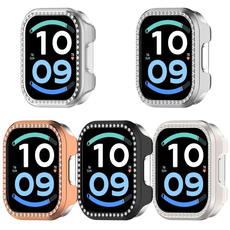 Diamond Half Coverage Hollow PC Watch Protective Case, For Redmi Watch 6 Active