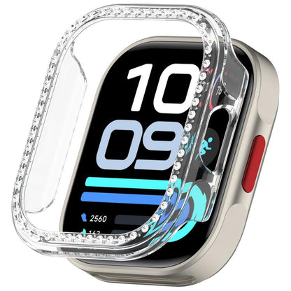 Diamond Half Coverage Hollow PC Watch Protective Case, For Redmi Watch 6 Lite