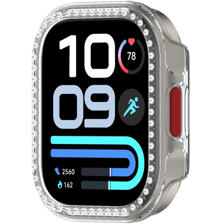 Diamond Half Coverage Hollow PC Watch Protective Case, For Redmi Watch 6 Lite