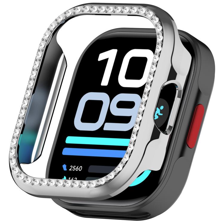 Diamond Half Coverage Hollow PC Watch Protective Case, For Redmi Watch 6 Lite