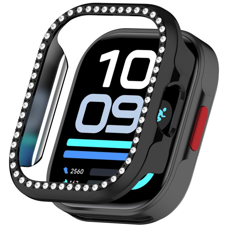 Diamond Half Coverage Hollow PC Watch Protective Case, For Redmi Watch 6 Lite