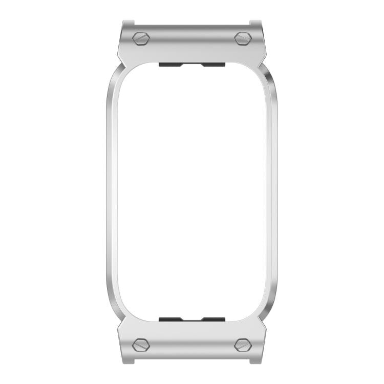 Spring Bar Style 20mm Metal Watch Frame Protective Case, For Garmin CIRQA Smart Band