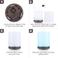 Ultrasonic essential oil diffuser base with air vent and DC jack access panel