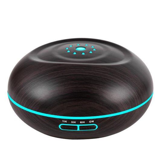 500ml Aromatherapy Diffuser Large Capacity Ultrasonic Essential Oil Humidifier with 7 Colors LED Lights, UK Plug, US Plug, AU Plug, EU Plug
