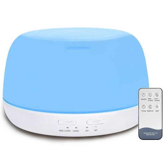 300ml Aromatherapy Diffuser, Essential Oil Diffuser with 7 Color Changing LED Lights, Ultrasonic Cool Mist Humidifier for Bedroom, Home, Office, White Wood Grain, Light Wood Grain, White, Dark Wood Grain
