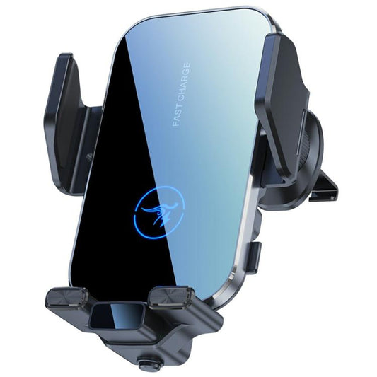 X14s 15W Wireless Car Charger 360 Degree Rotating Auto-Clamping Vent Mount Phone Holder