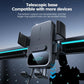 Qi wireless car charger bracket with telescopic base support for devices