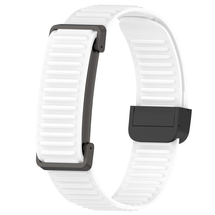 High-Stretch Magnetic Buckle Silicone Watch Band, For Google Fitbit Air
