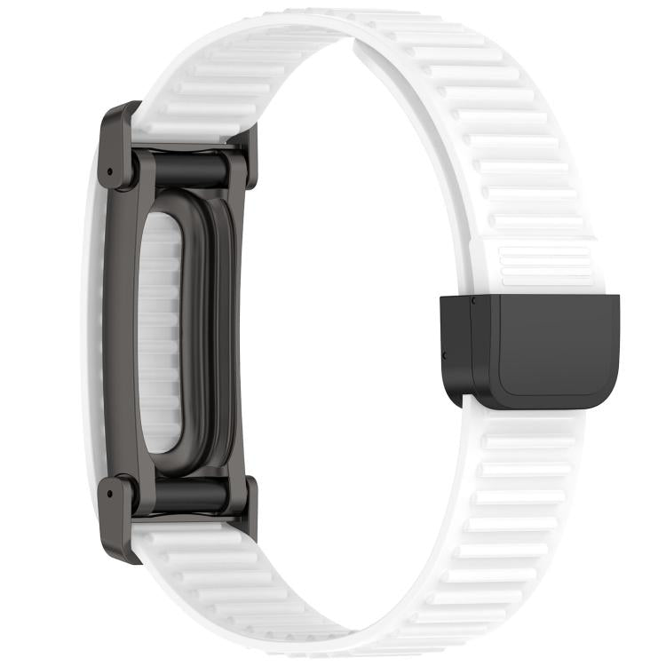High-Stretch Magnetic Buckle Silicone Watch Band, For Google Fitbit Air