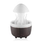 300ml Mushroom Jellyfish Aroma Diffuser Colorful Raindrop Humidifier, US Plug, UK Plug, EU Plug, AU Plug