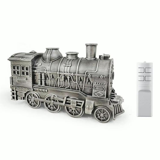 Vintage Railway Humidifier 300ml Jellyfish Mist Aroma Diffuser 4 LED Light Modes Remote Timer Christmas Birthday Creative Gift, US Plug, UK Plug, EU Plug, AU Plug